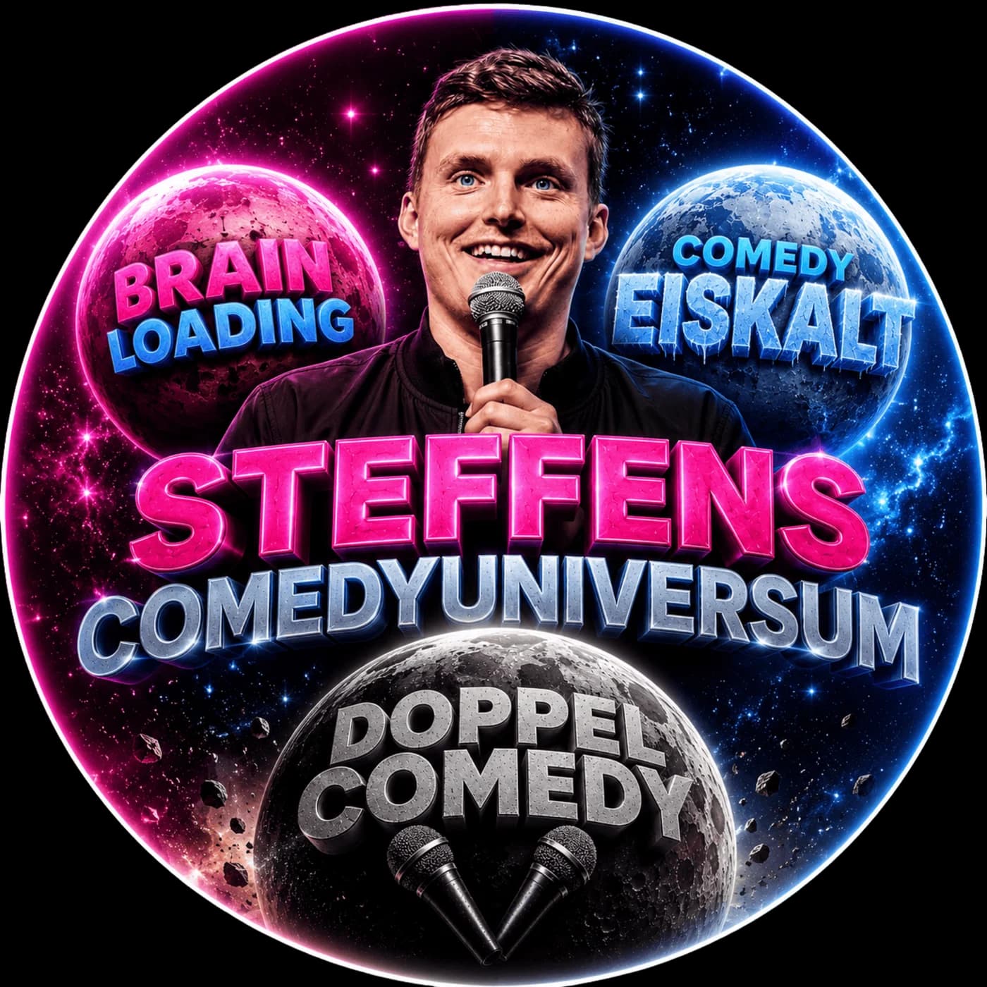 Steffens Comedyuniversum: Steffen Vorholt mit den Planeten Brain Loading, Comedy Eiskalt und Doppel-Comedy